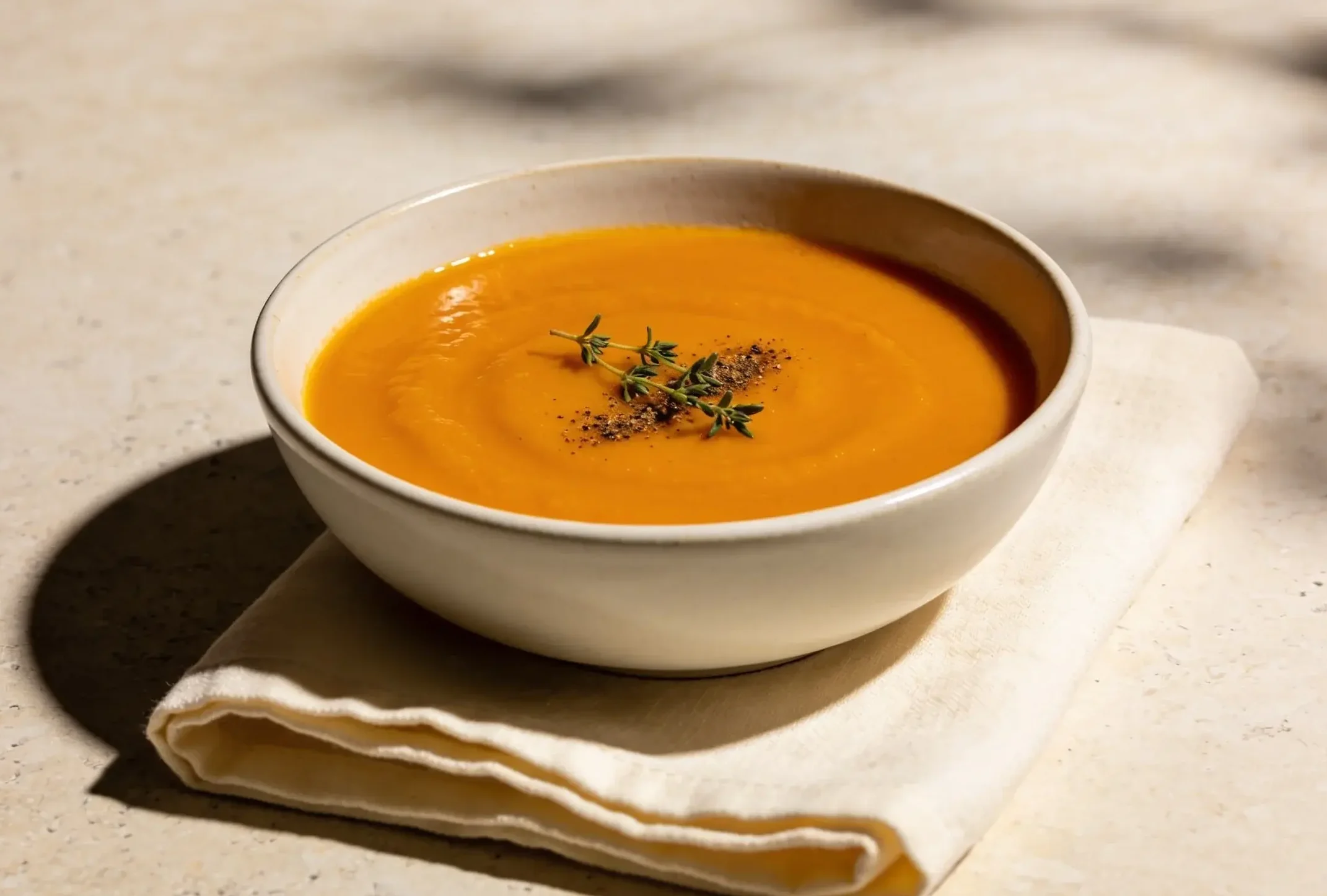 65 Calorie Pumpkin Soup